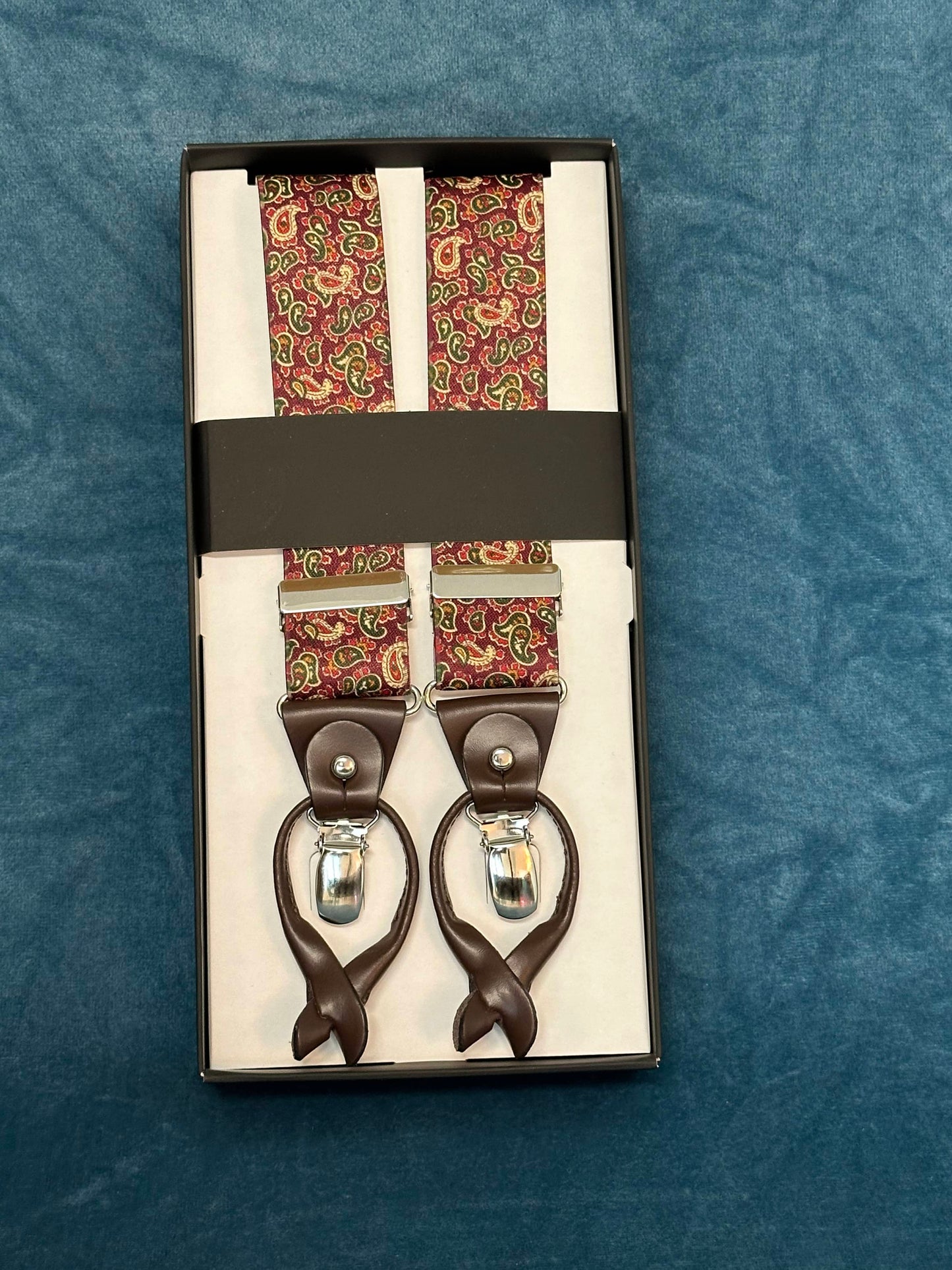 TIRANTE CACHEMIR BURDEOS