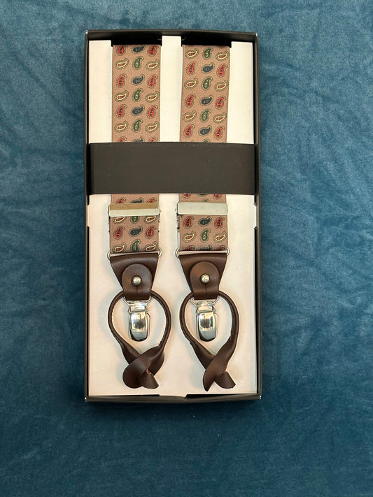 TIRANTE CACHEMIR MARRÓN